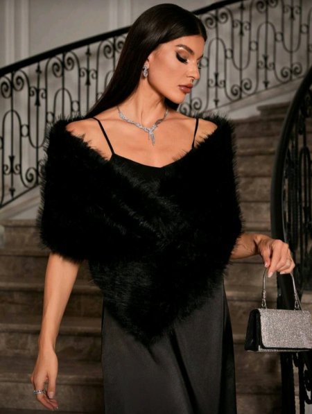 Leighera معطف كيب نسائي