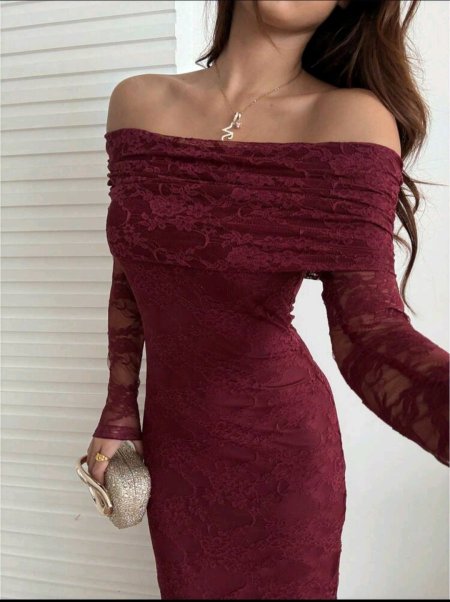 Sunnyshic فستان أنيق للزفاف والكريسماس والحفلات